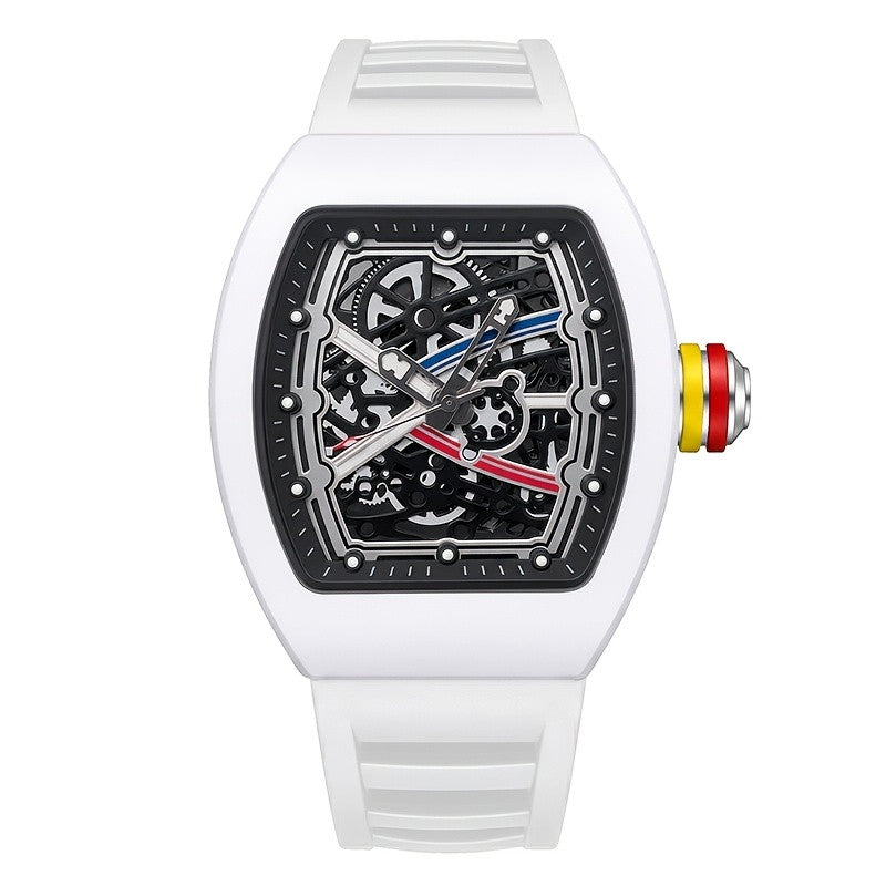 CORSARO - White case, white silicone strap