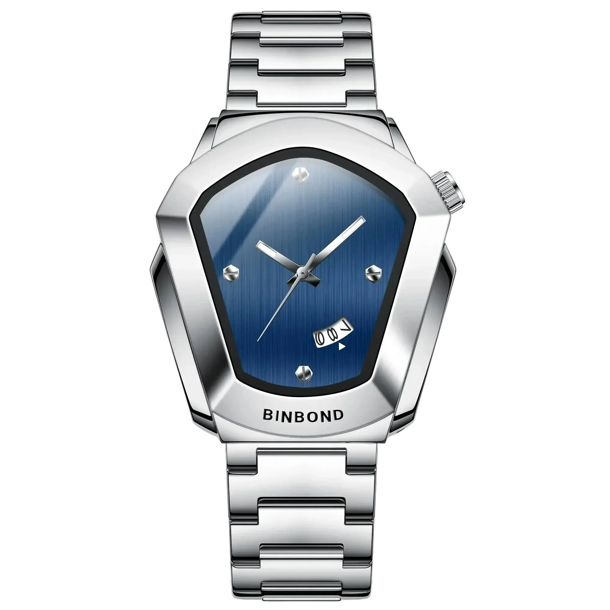 BINBOND New B760 Fashion Machine Model Men's Quartz Watch Waterproof Night Light Calendar Business Men's Quartz Watch 2025 - Sergio Cavelli