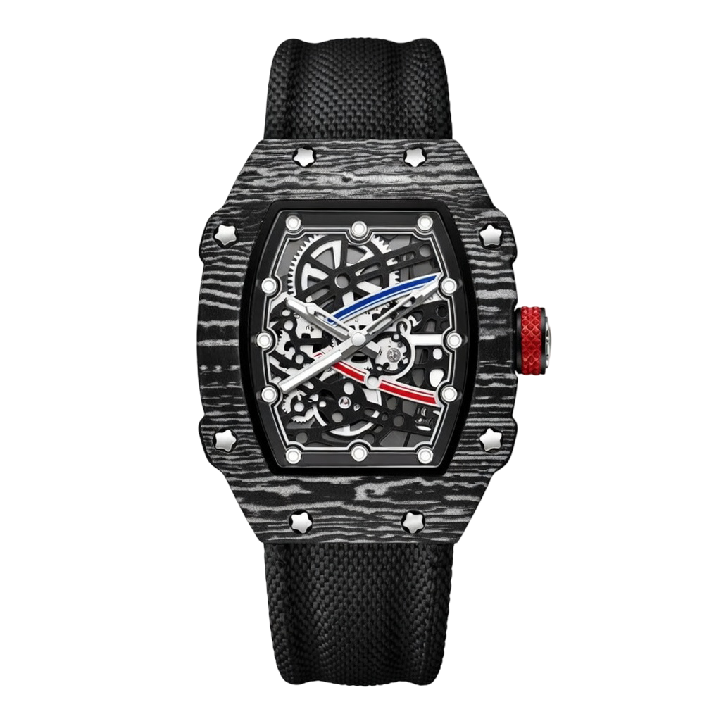 ORVEXIS – Skeleton Tonneau Sport Watch GIORGIO MARENO