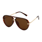 MV Gradient Pilot No.02 — Sunglasses Leopard tea