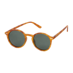 MV Weston — Round Acetate Sunglasses 12s C4 Green Lens