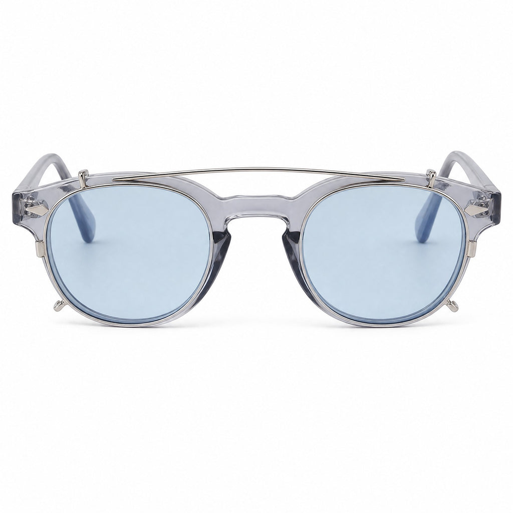 MV Hensley — Round Acetate Sunglasses front