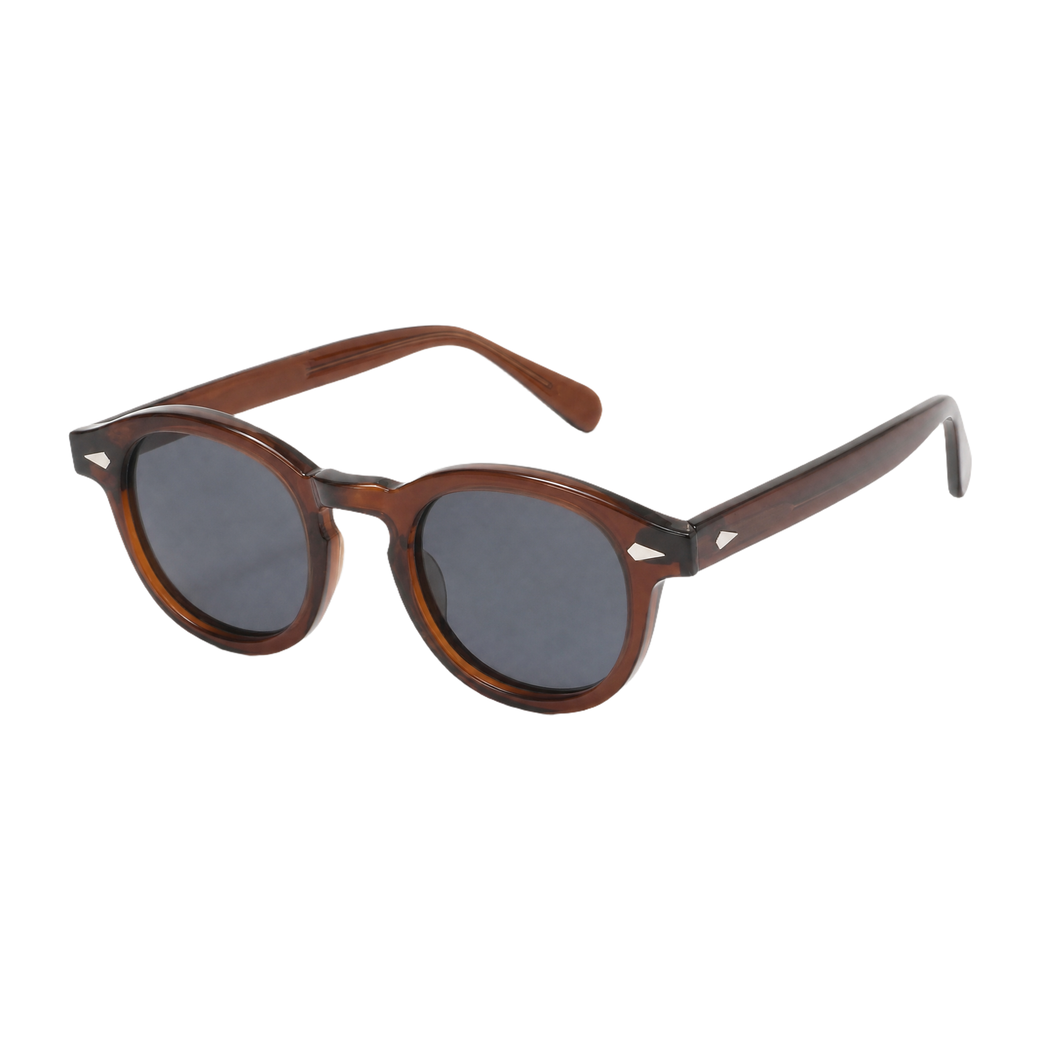 MV Onyx — Tortoise Acetate Sunglasses brown-gray
