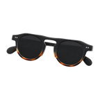 MV Nomad — Tortoise Acetate Sunglasses folded