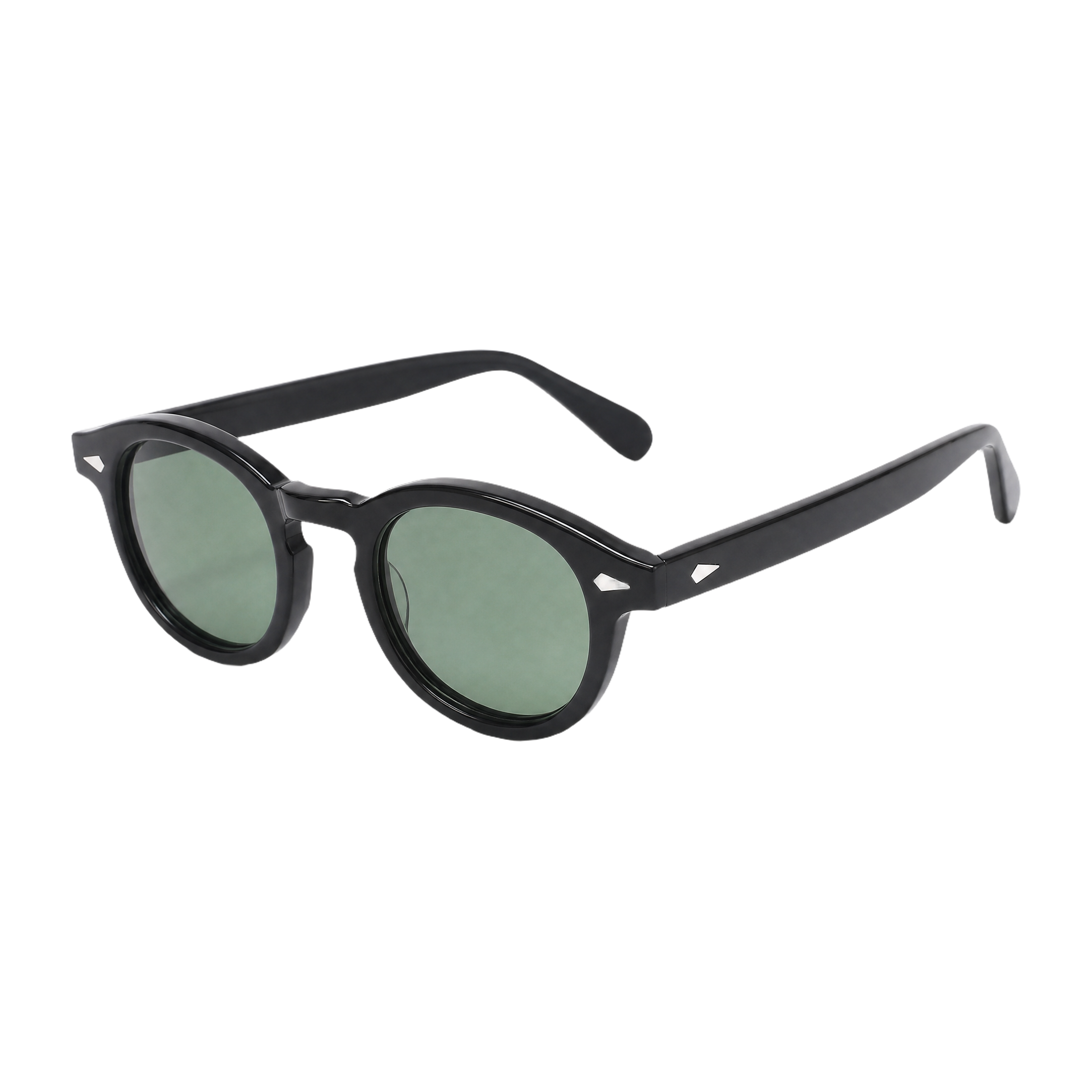 MV Onyx — Tortoise Acetate Sunglasses black-green