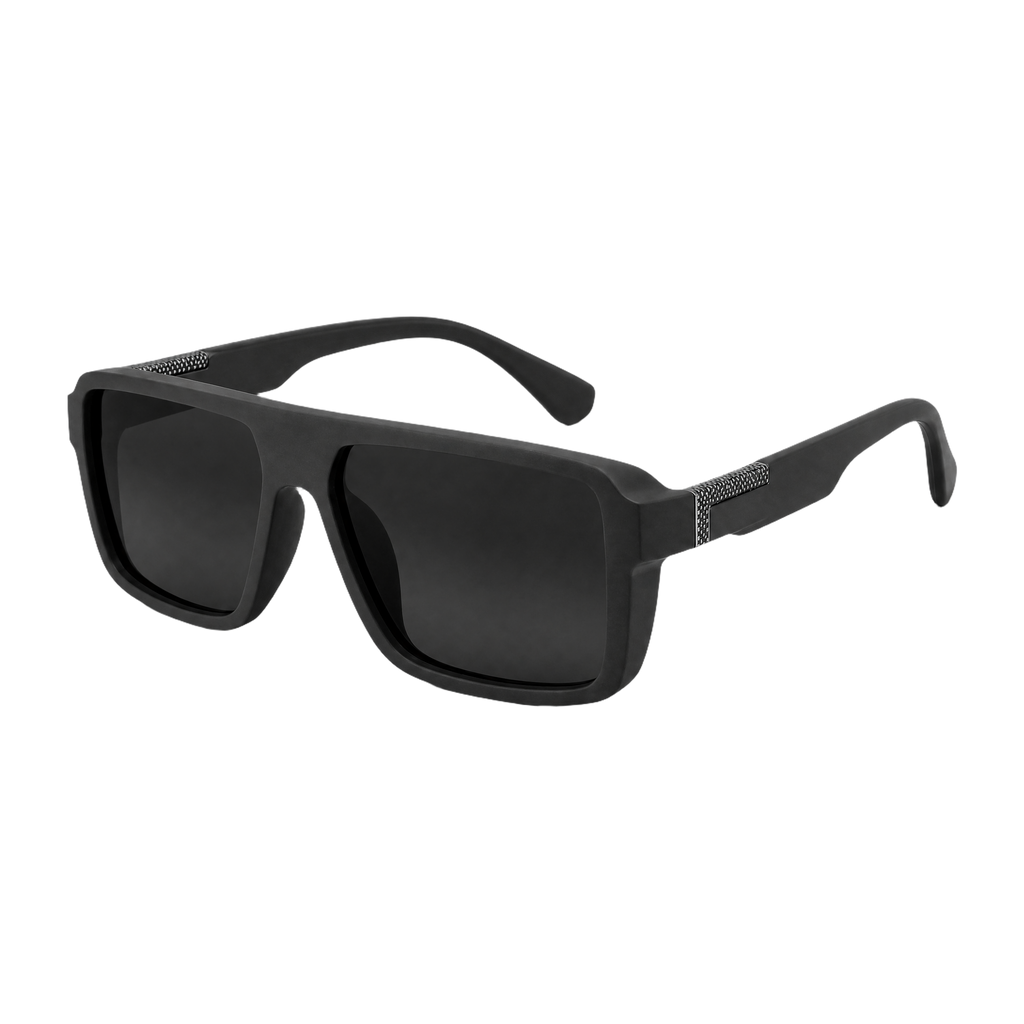 MV Dorian — Square Acetate Sunglasses Black