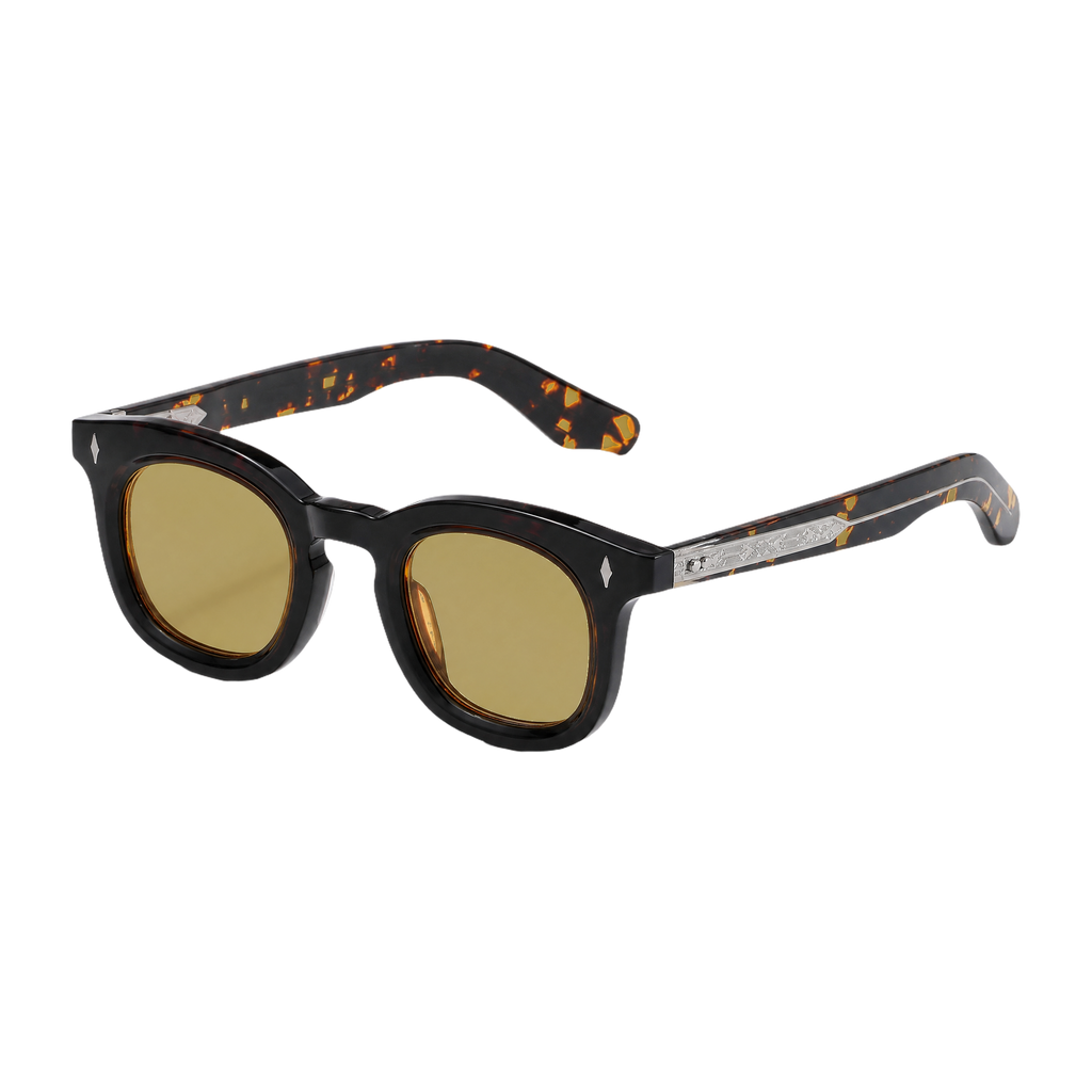 MV Lennox — Round Acetate Sunglasses hero
