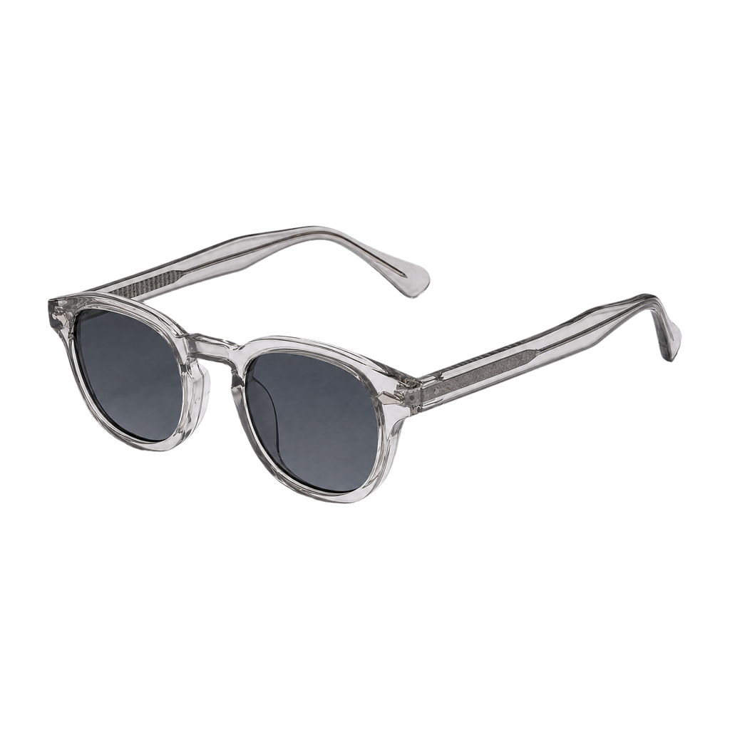 MV Ellery — Round Acetate Sunglasses Teal