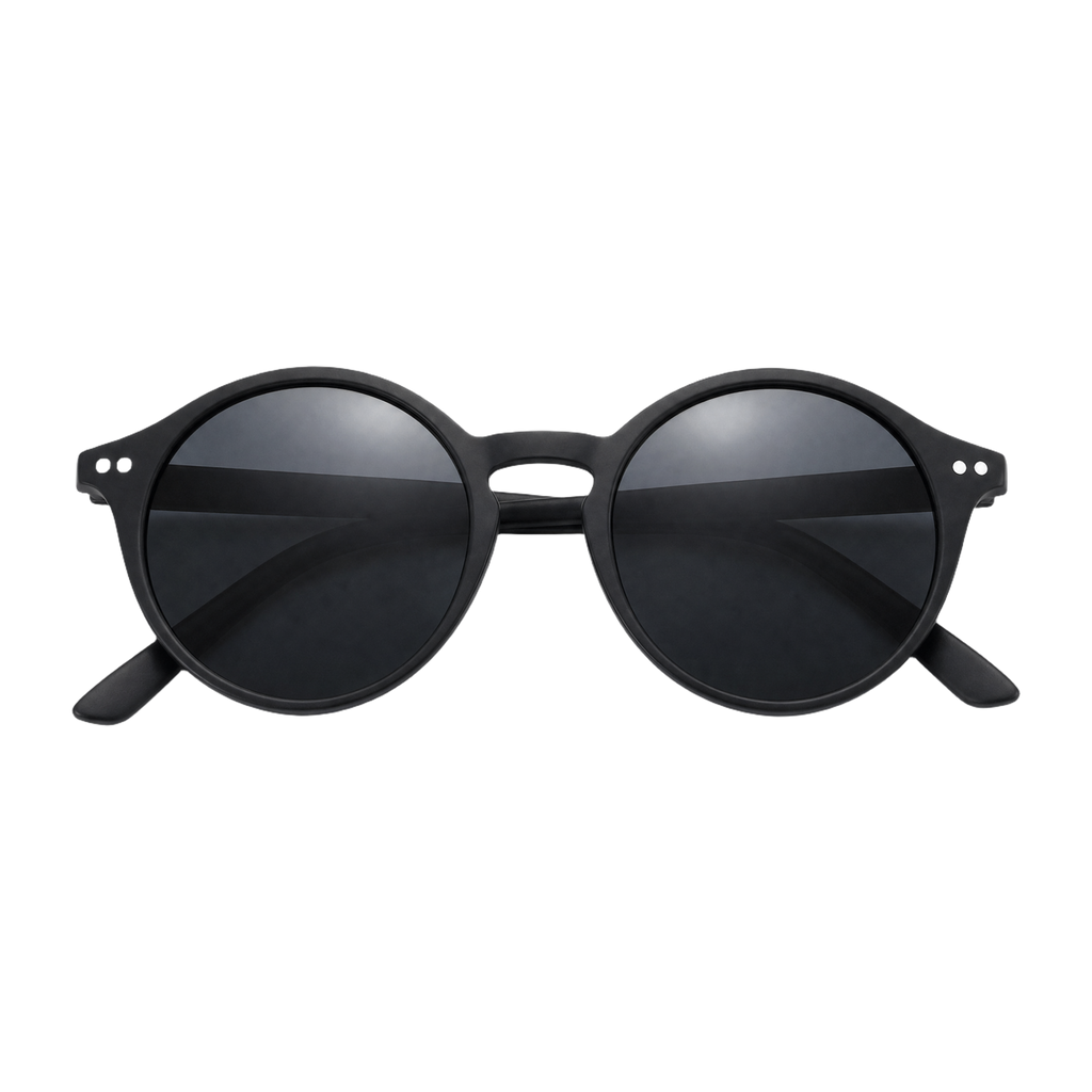 MV Weston — Round Acetate Sunglasses folded