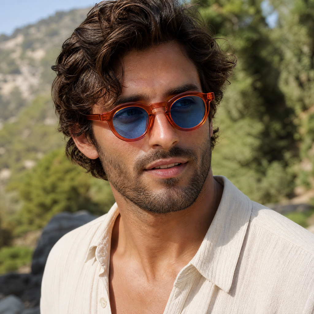 MV Hawthorne — Round Acetate Sunglasses worn