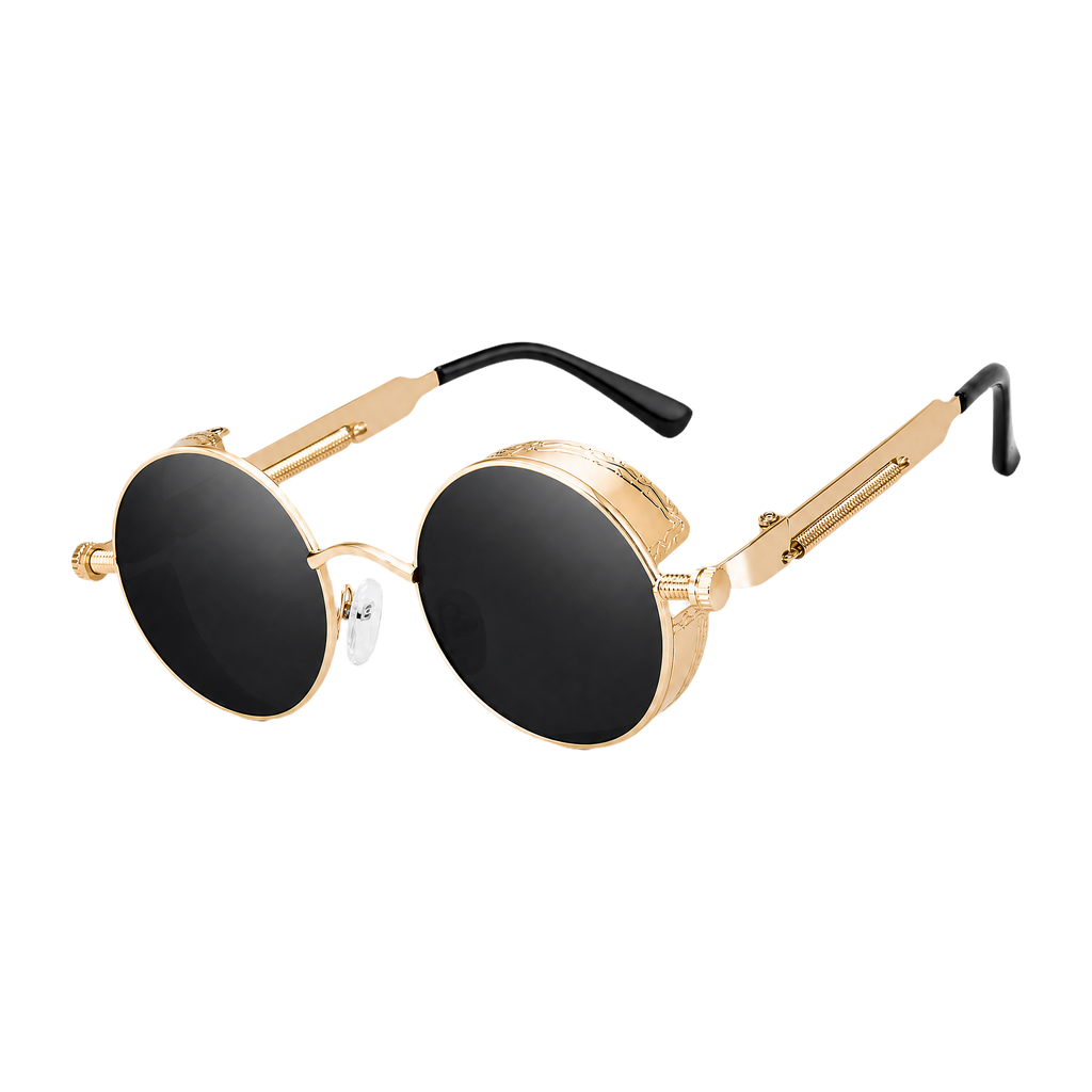 MV Vintage Round No.04 — Sunglasses SilverBlue