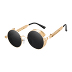 MV Vintage Round No.04 — Sunglasses SilverBlue