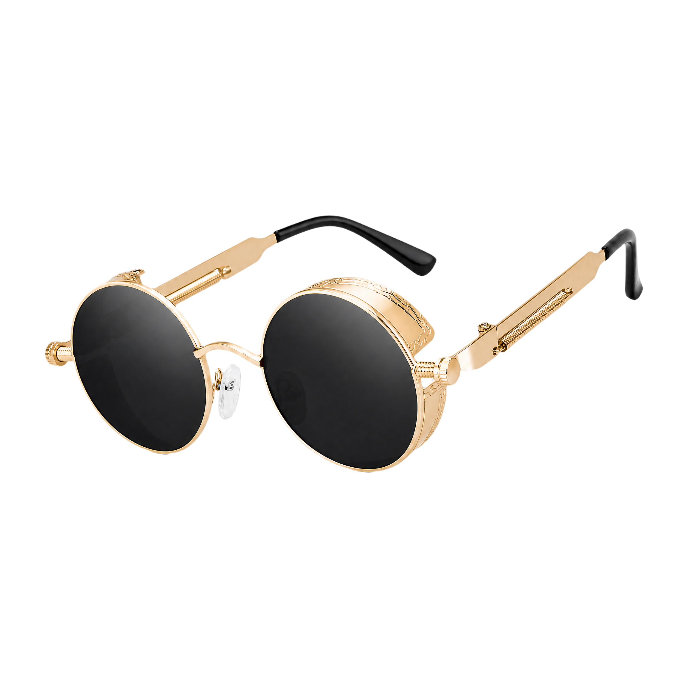 MV Vintage Round No.04 — Sunglasses SilverBlue