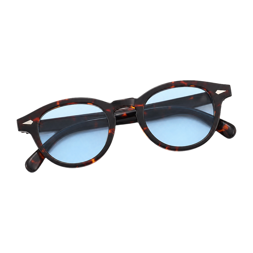 MV Onyx — Tortoise Acetate Sunglasses folded