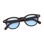 MV Onyx — Tortoise Acetate Sunglasses folded