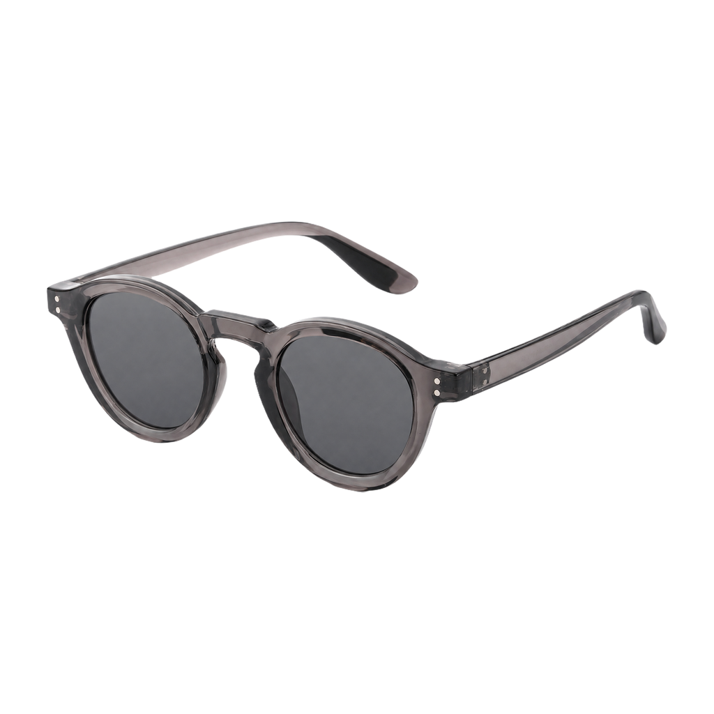 MV Cassius — Round Acetate Sunglasses Blue 2