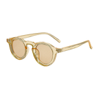 MV Hawthorne — Round Acetate Sunglasses Orange