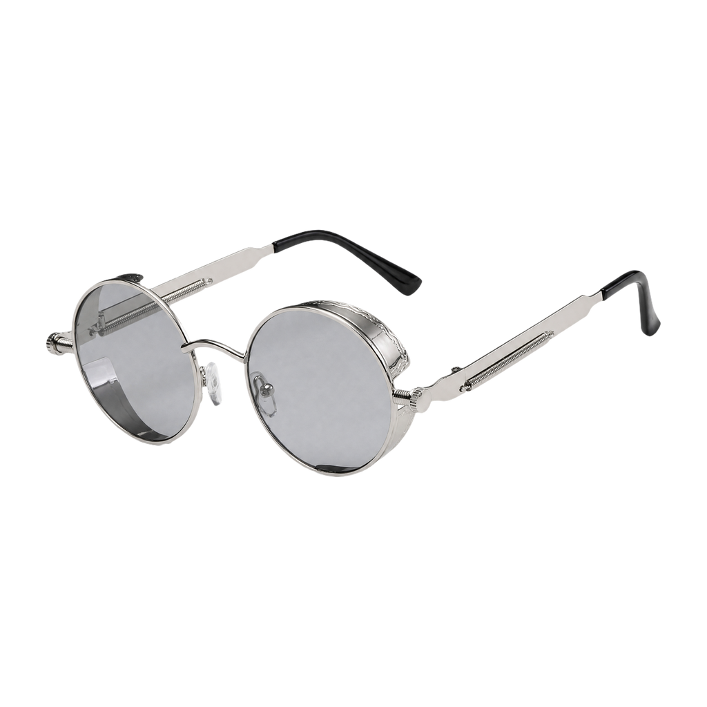 MV Vintage Round No.04 — Sunglasses Silver