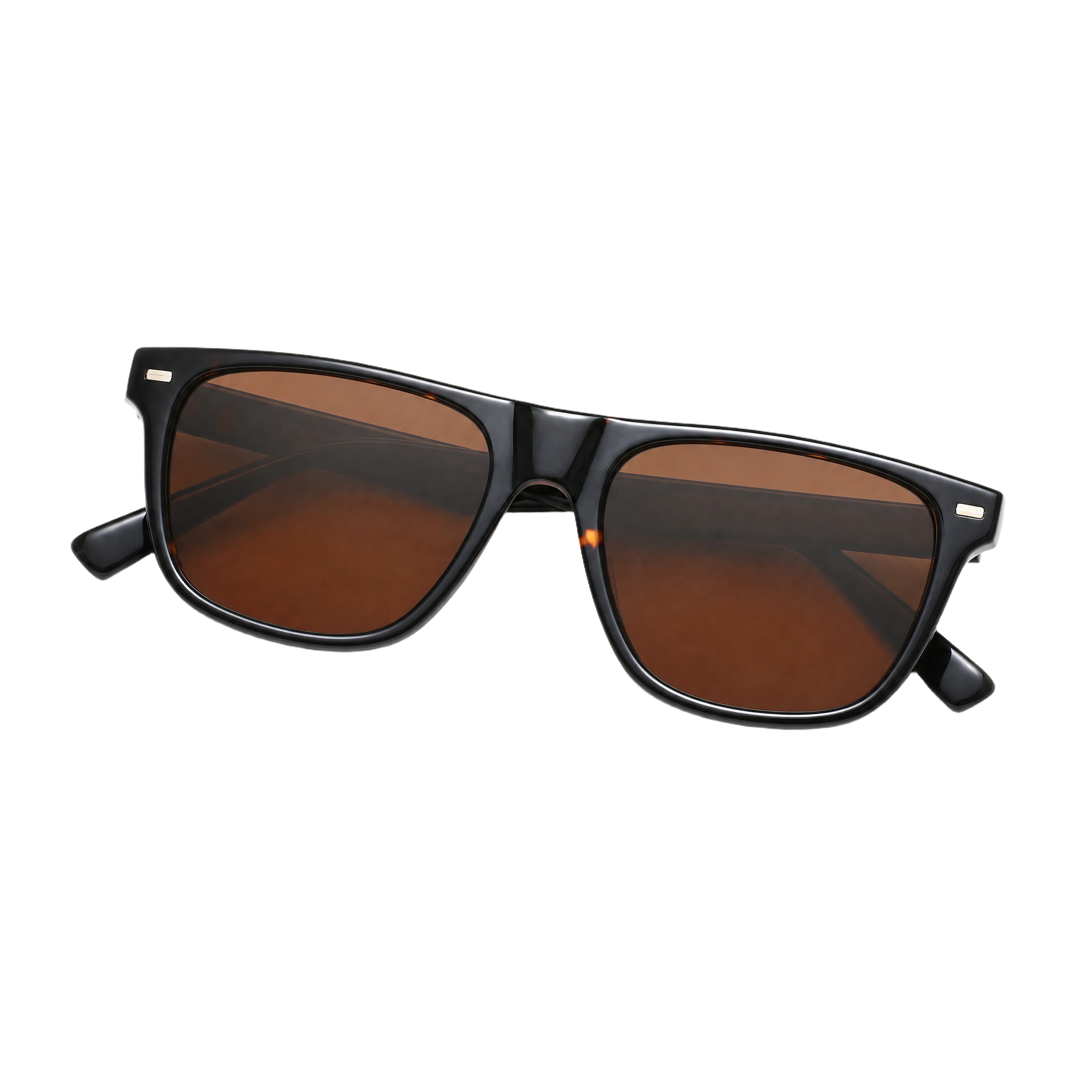 MV Vesper — Square Acetate Sunglasses folded