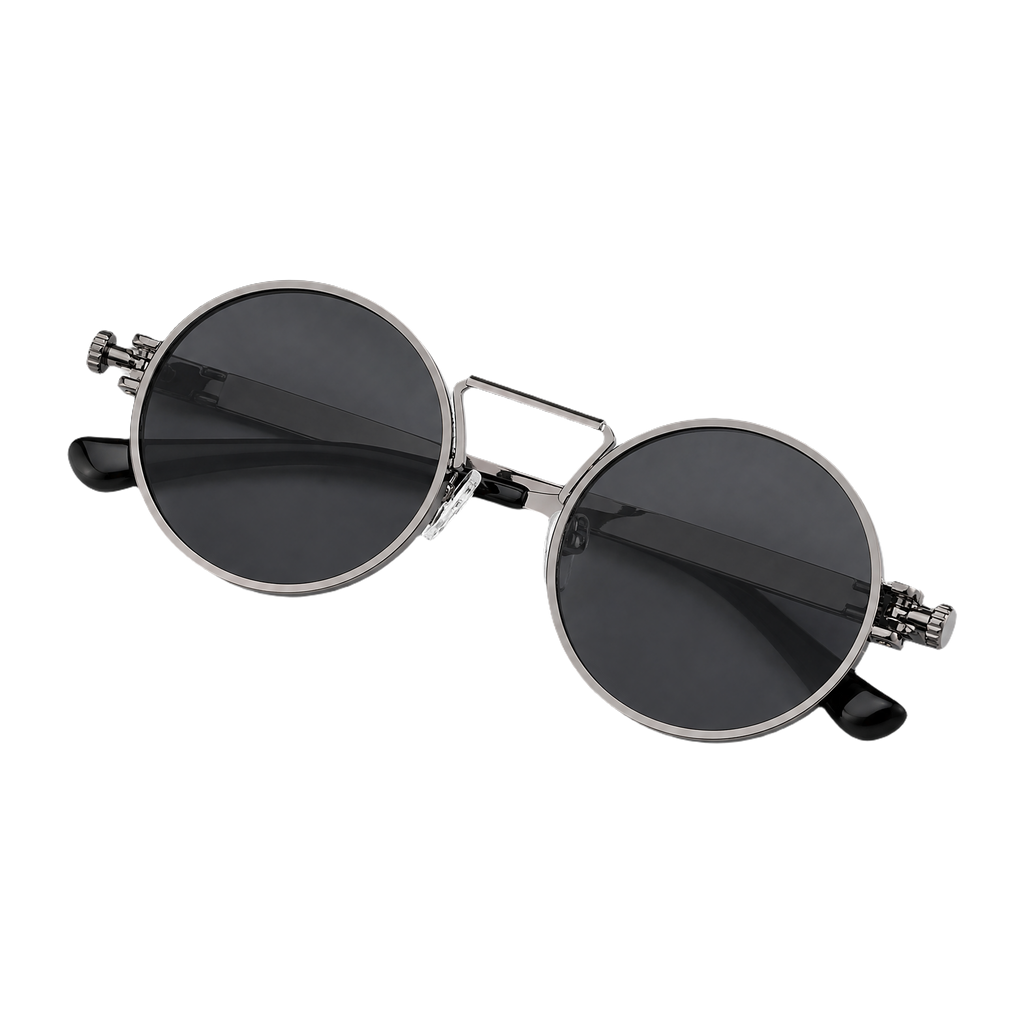 MV Vintage Round No.06 — Sunglasses folded