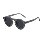 MV Hawthorne — Round Acetate Sunglasses Blue