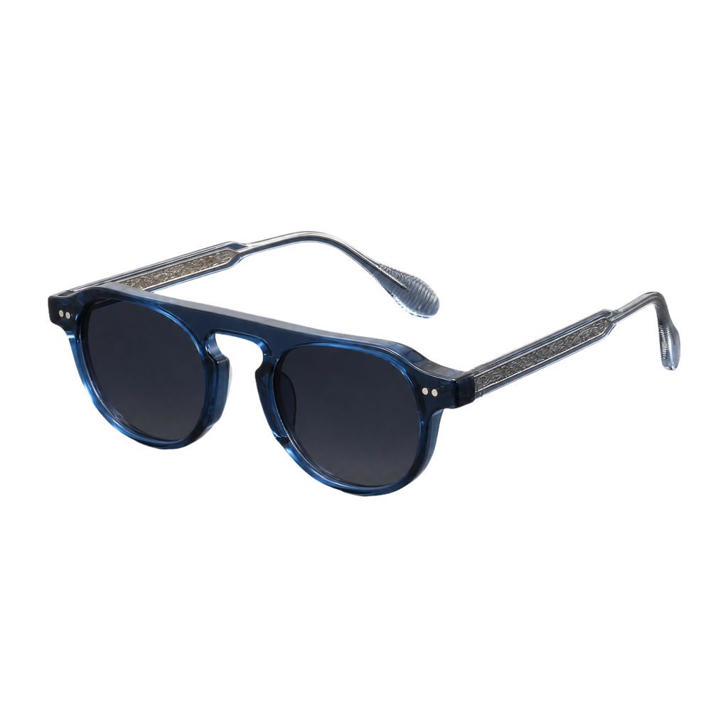 MV Nomad — Tortoise Acetate Sunglasses Blue