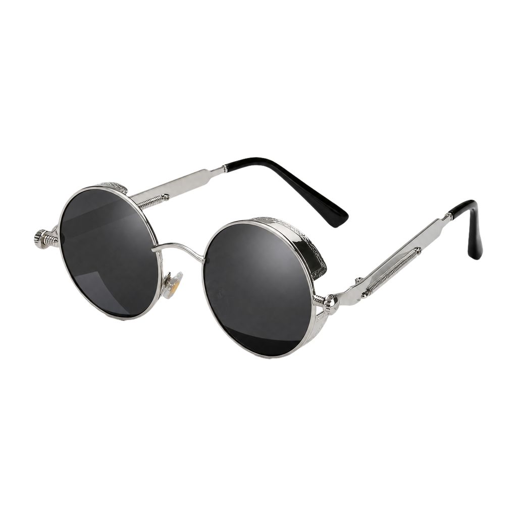 silver black