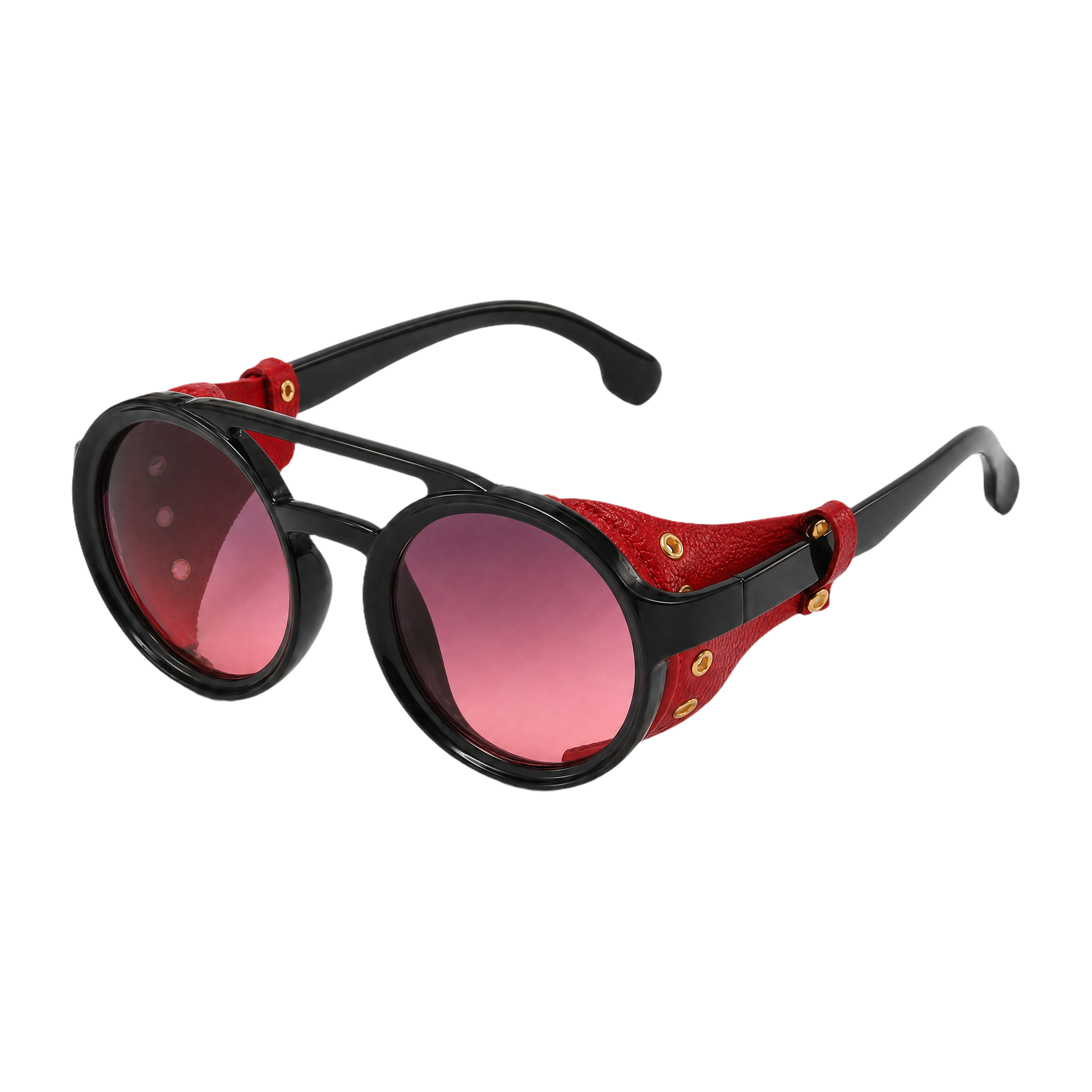 MV Vintage Round No.03 — Sunglasses black pink