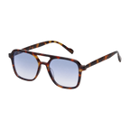 MV Sterling — Double-Bridge Pilot Sunglasses Cream Yellow