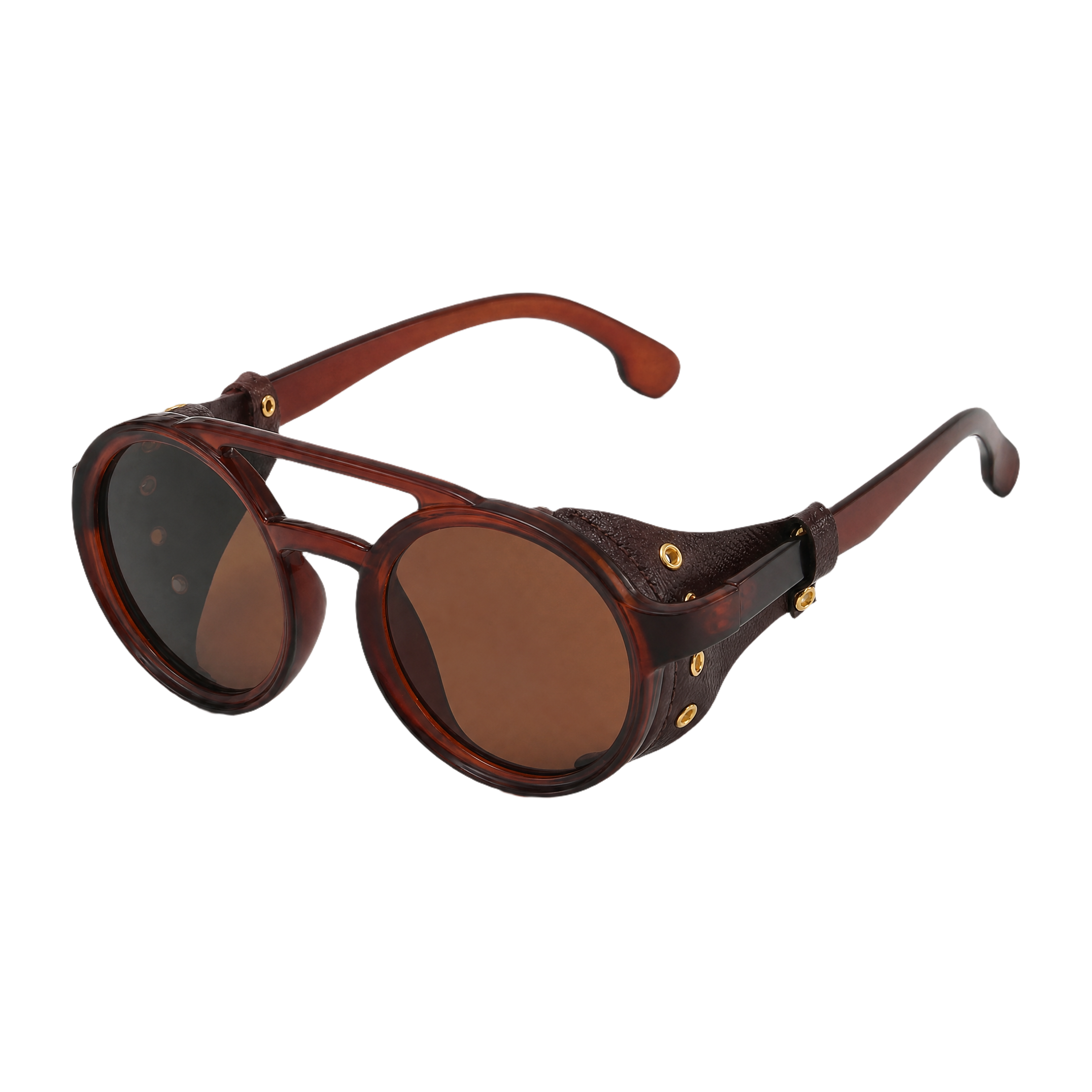 MV Vintage Round No.03 — Sunglasses brown brown