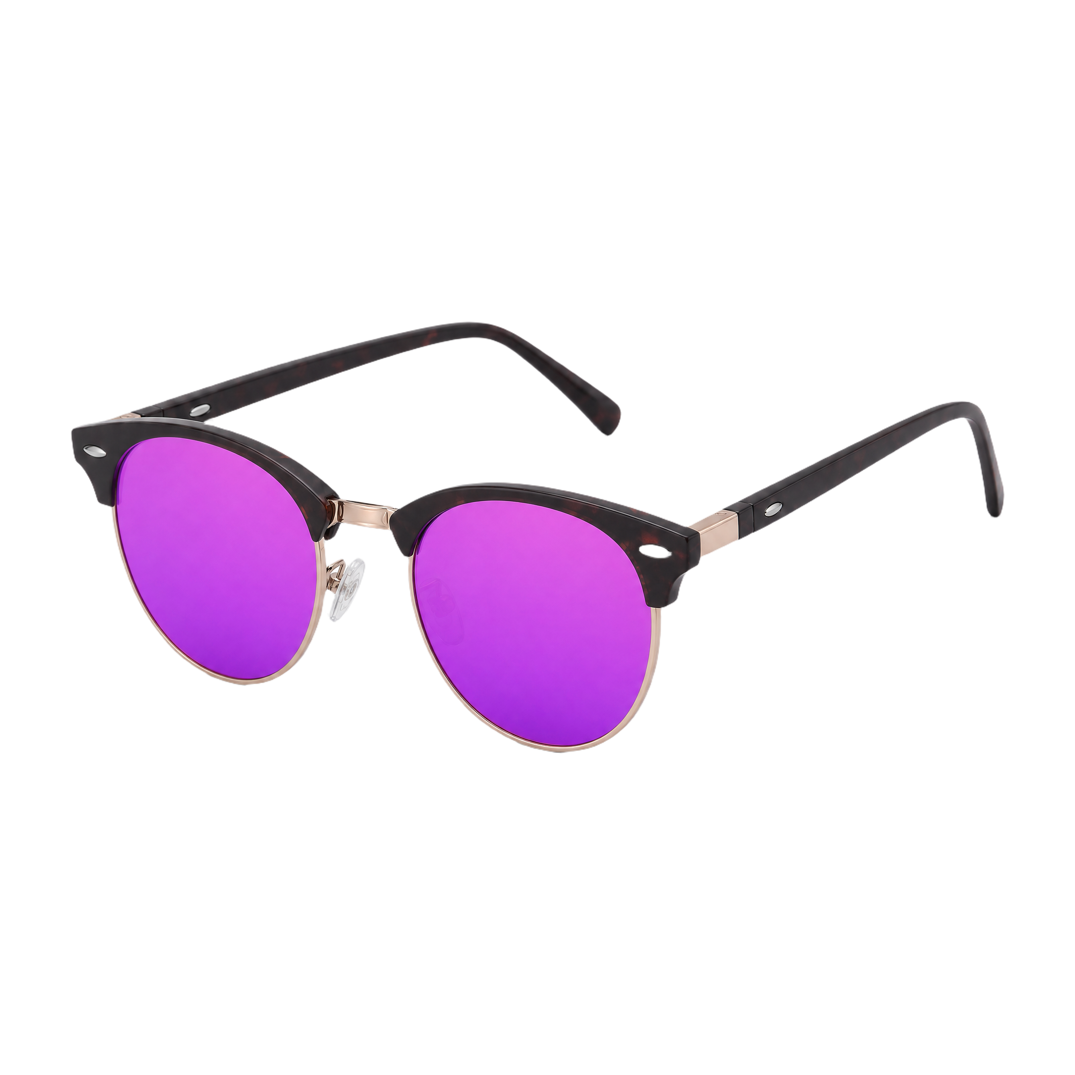 MV Dune — Browline Sunglasses Leopard Purple