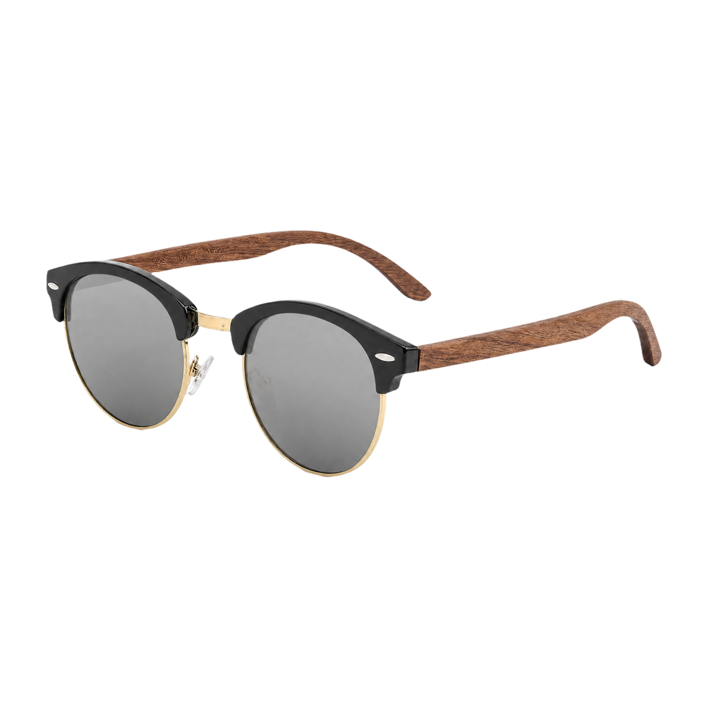 MV Baron — Browline Sunglasses Silver