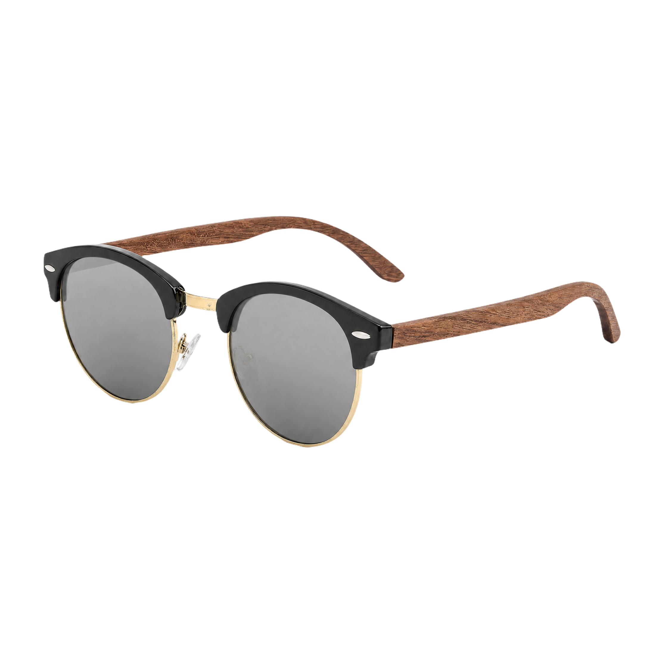 MV Baron — Browline Sunglasses Silver