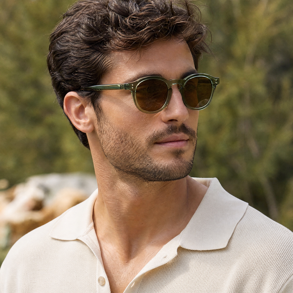 MV Cassius — Round Acetate Sunglasses worn