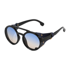 MV Vintage Round No.03 — Sunglasses black blue
