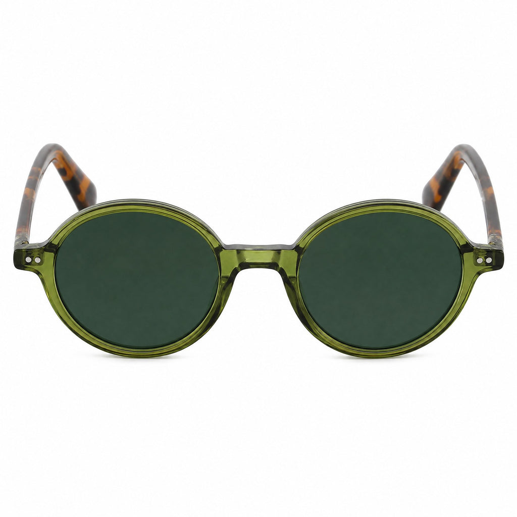 MV Sinclair — Round Acetate Sunglasses front