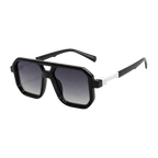 MV Warwick — Square Acetate Sunglasses Black