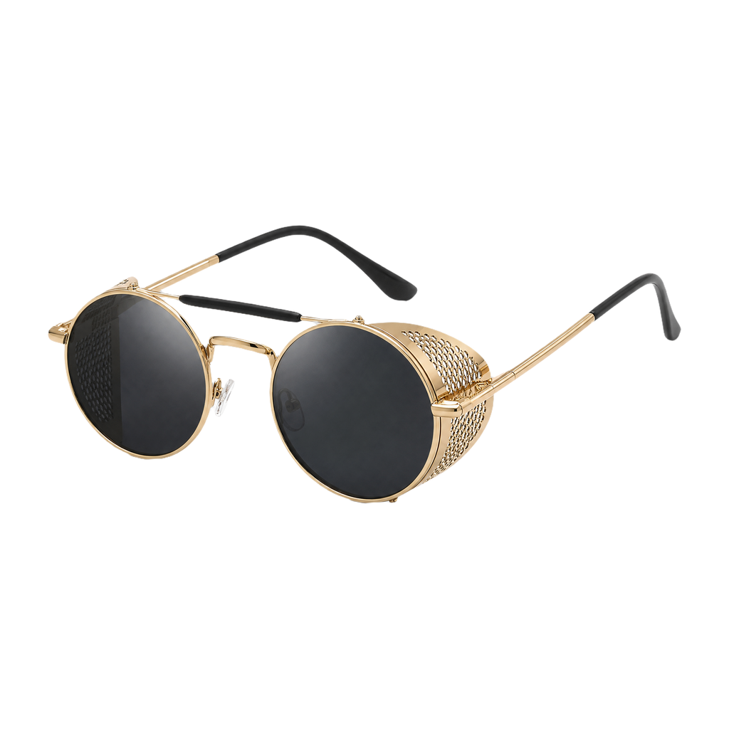 MV Vantage — Round Steampunk Sunglasses hero