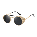 MV Vantage — Round Steampunk Sunglasses hero
