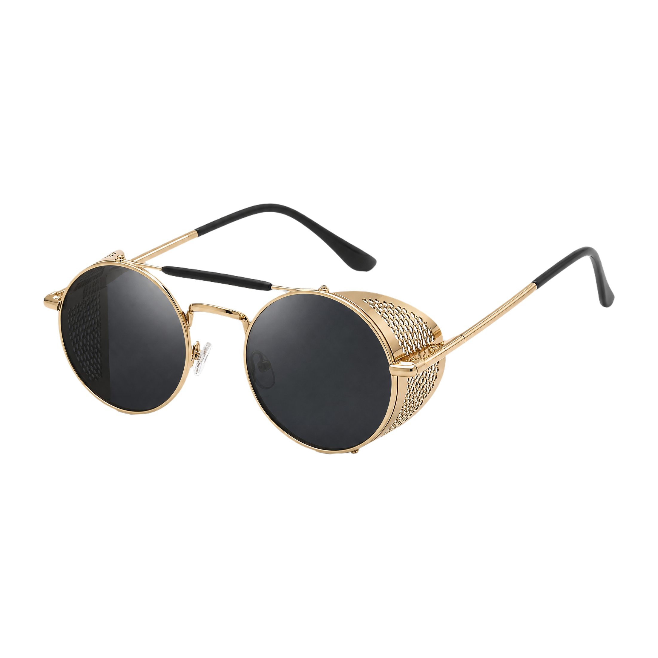 MV Vantage — Round Steampunk Sunglasses hero