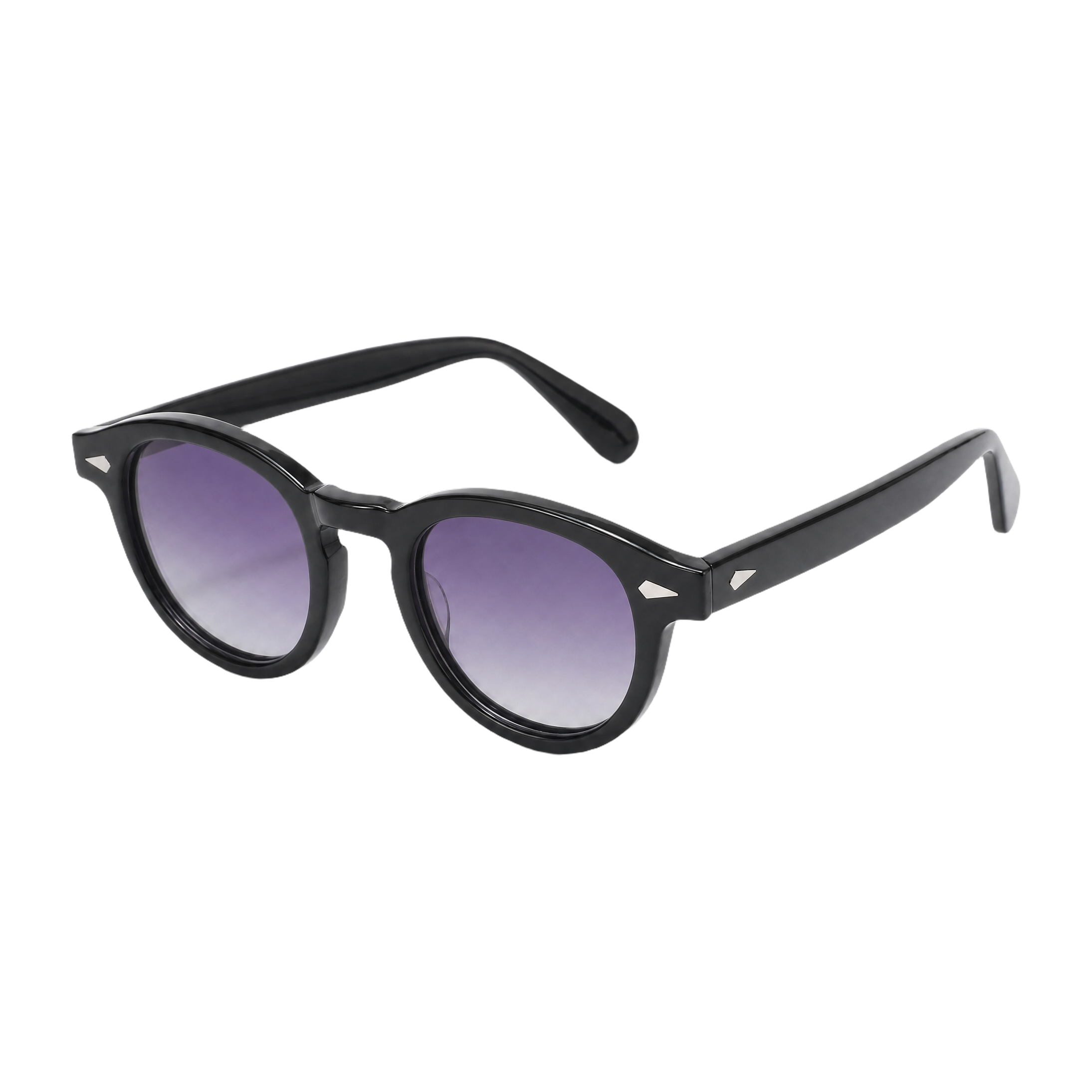 MV Onyx — Tortoise Acetate Sunglasses black-purple