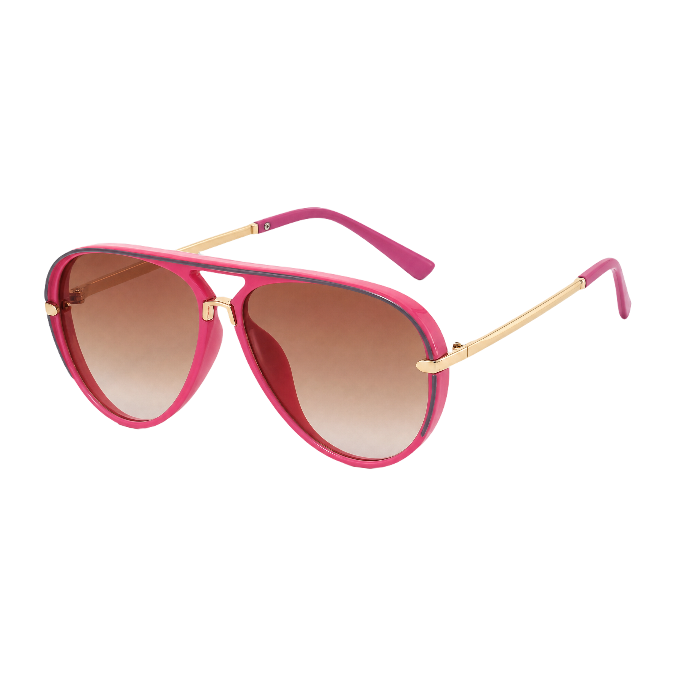 MV Gradient Pilot No.02 — Sunglasses Rose pink tea