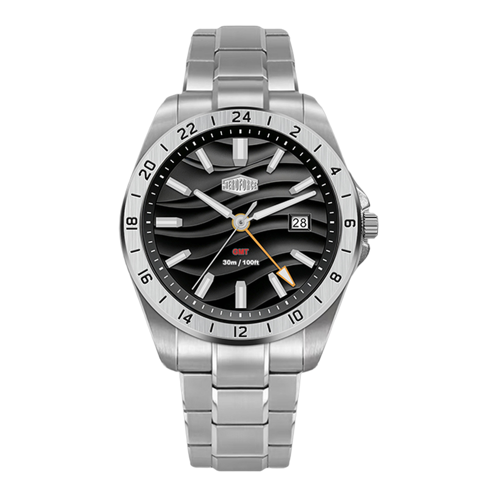 MARVANO Silver Black