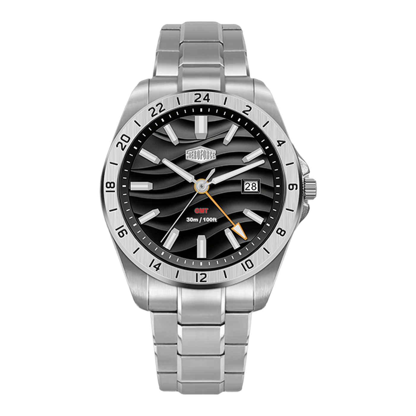 MARVANO Silver Black