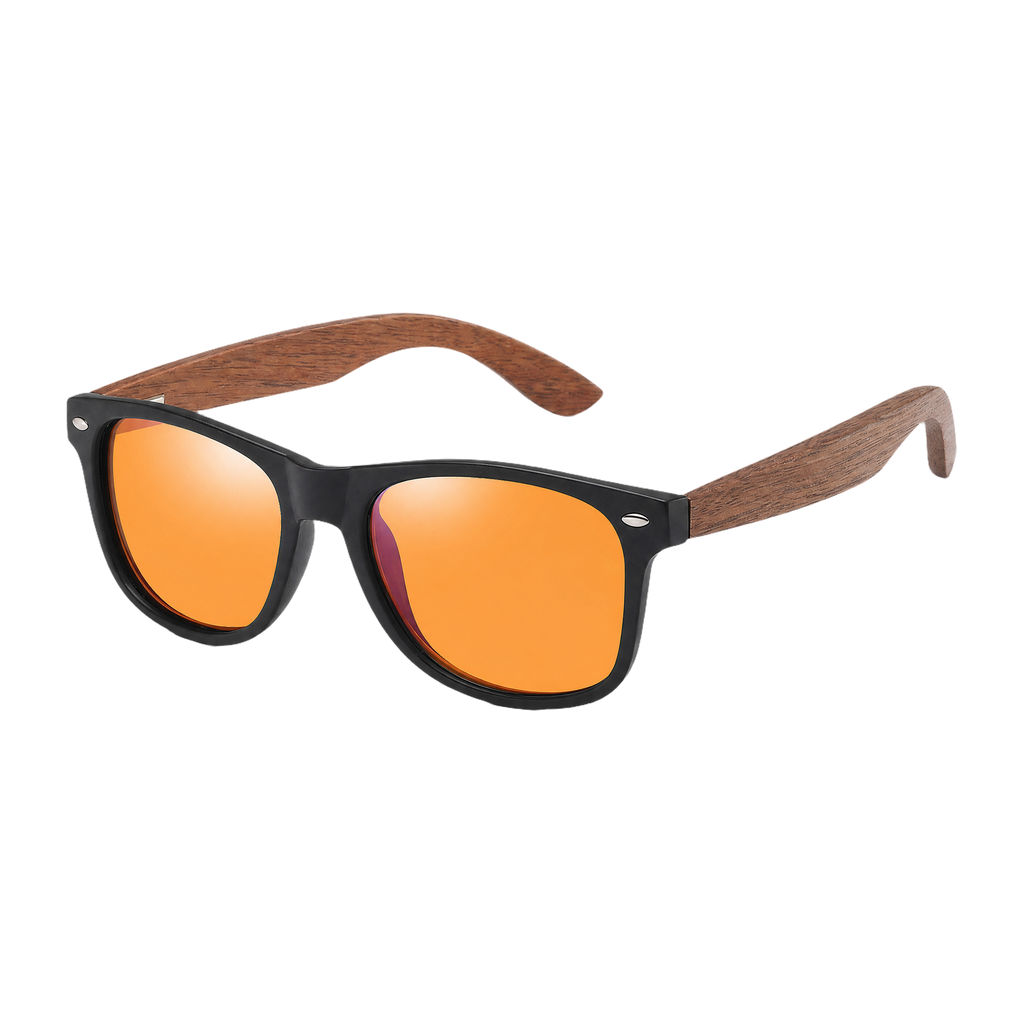 MV Regent — Browline Sunglasses Anti Blue Orange