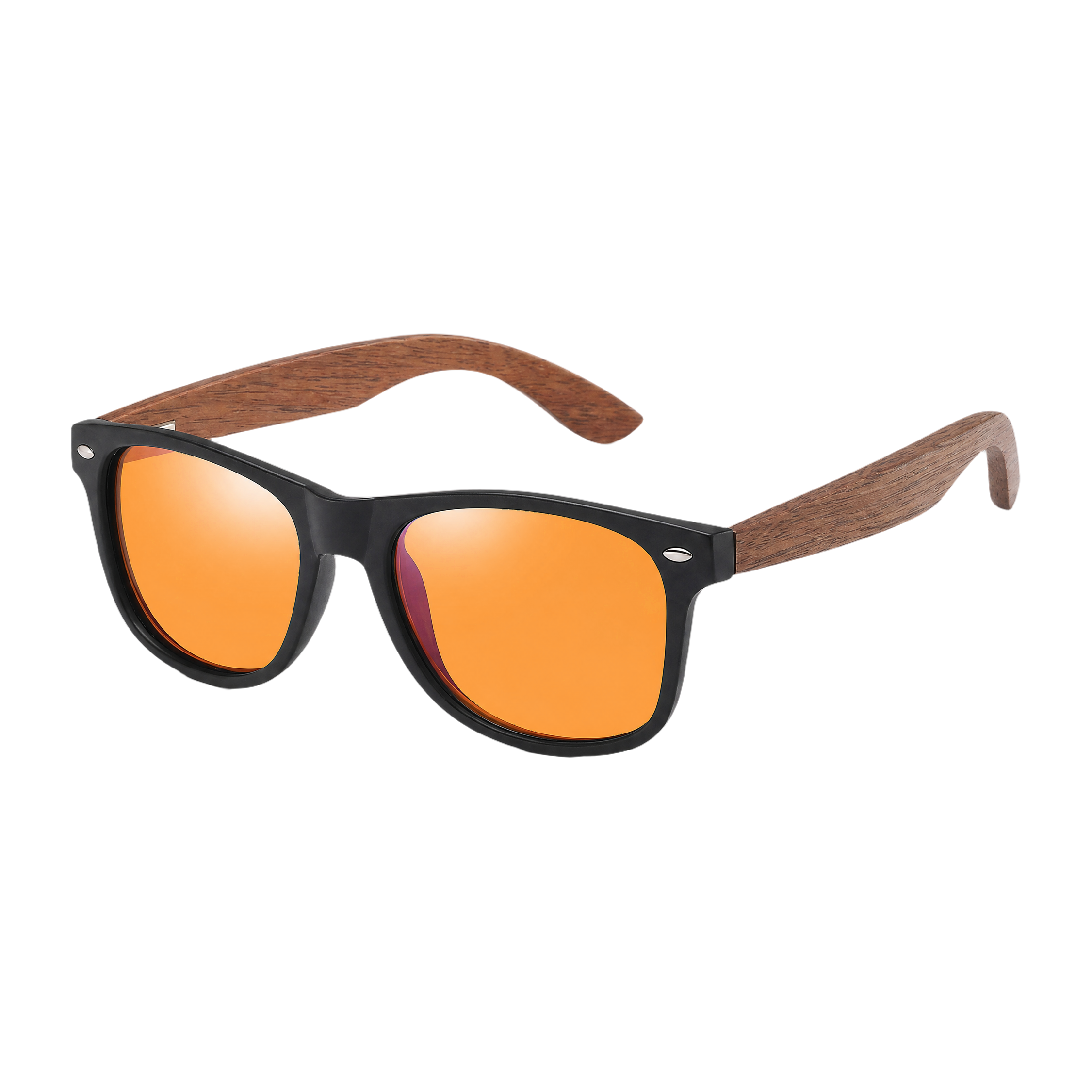 MV Regent — Browline Sunglasses Anti Blue Orange
