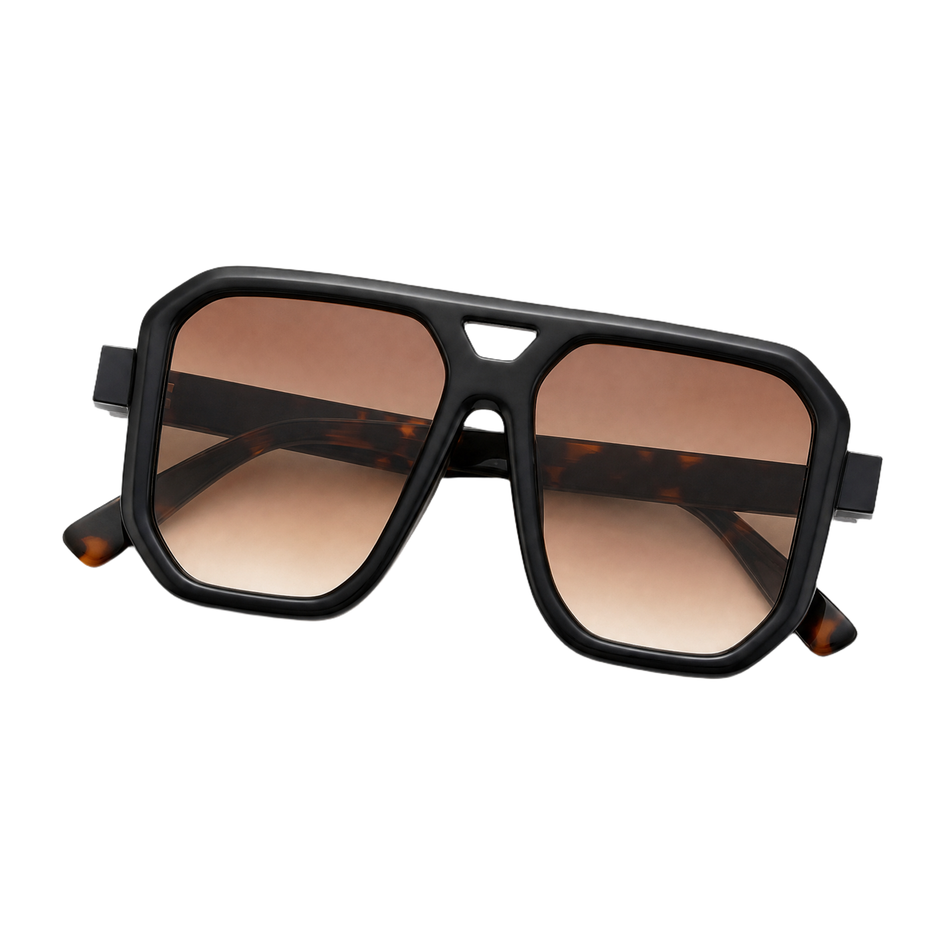MV Warwick — Square Acetate Sunglasses folded