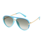 MV Gradient Pilot No.02 — Sunglasses Blue green gradient