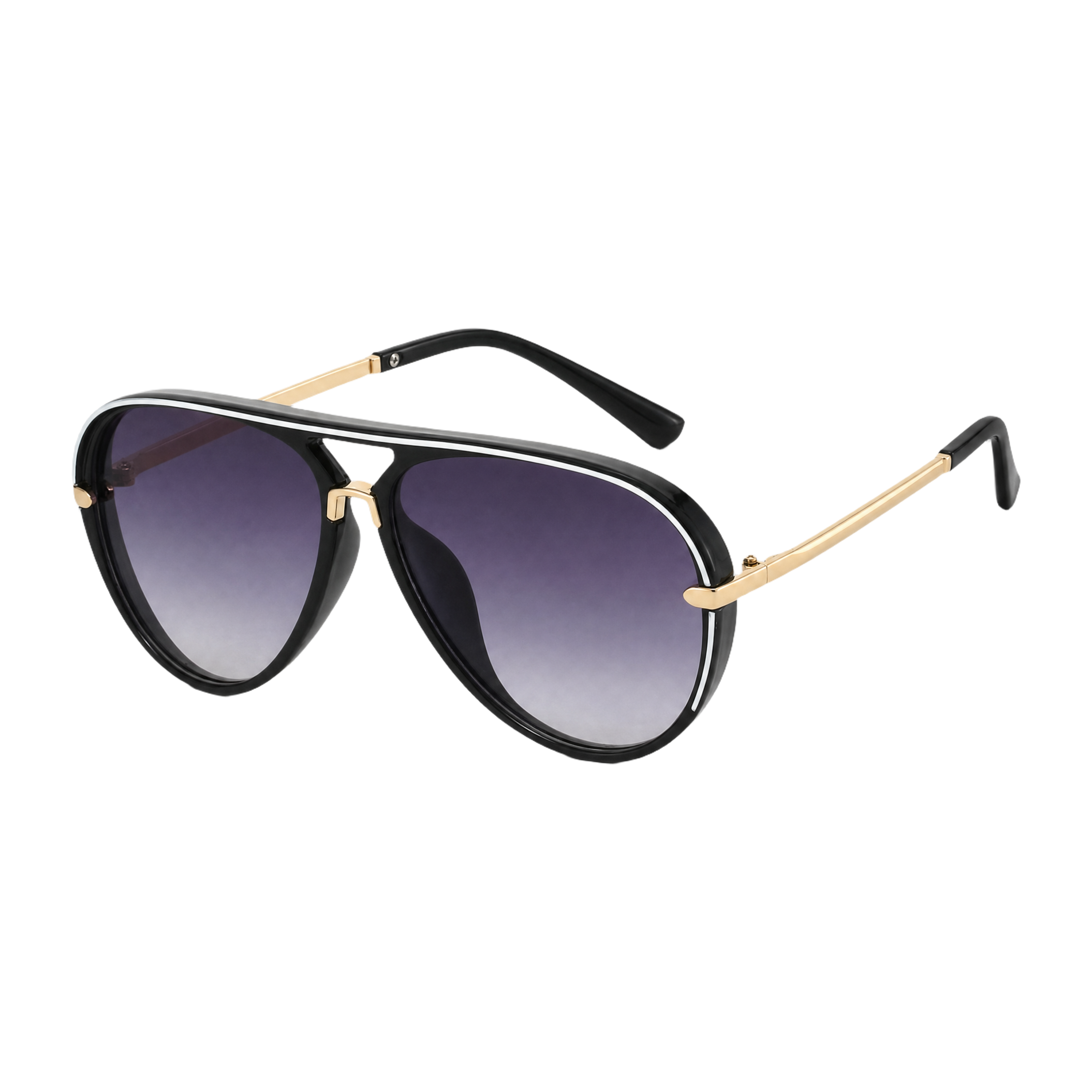 MV Gradient Pilot No.02 — Sunglasses Black gray gradient