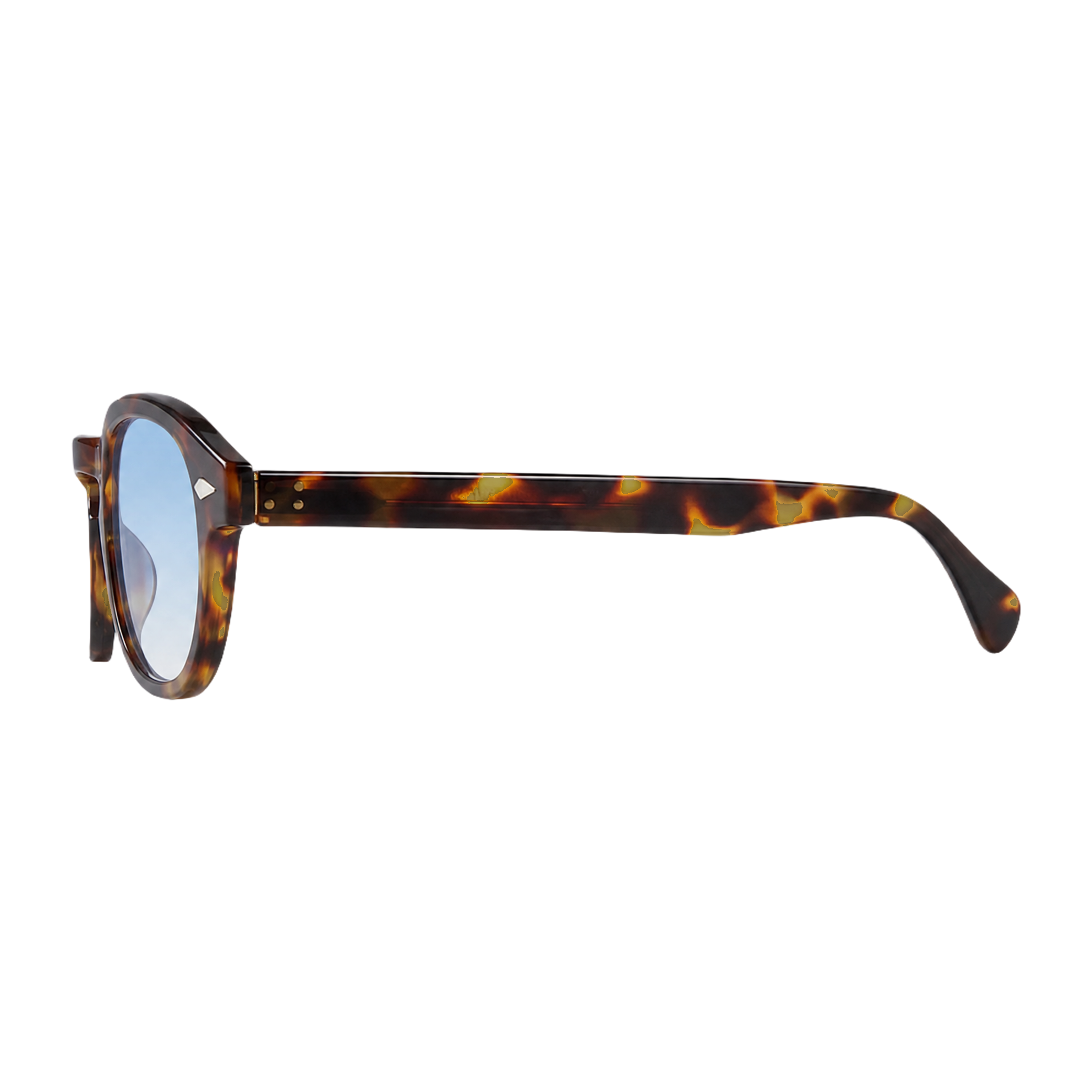 MV Ashford — Round Acetate Sunglasses side